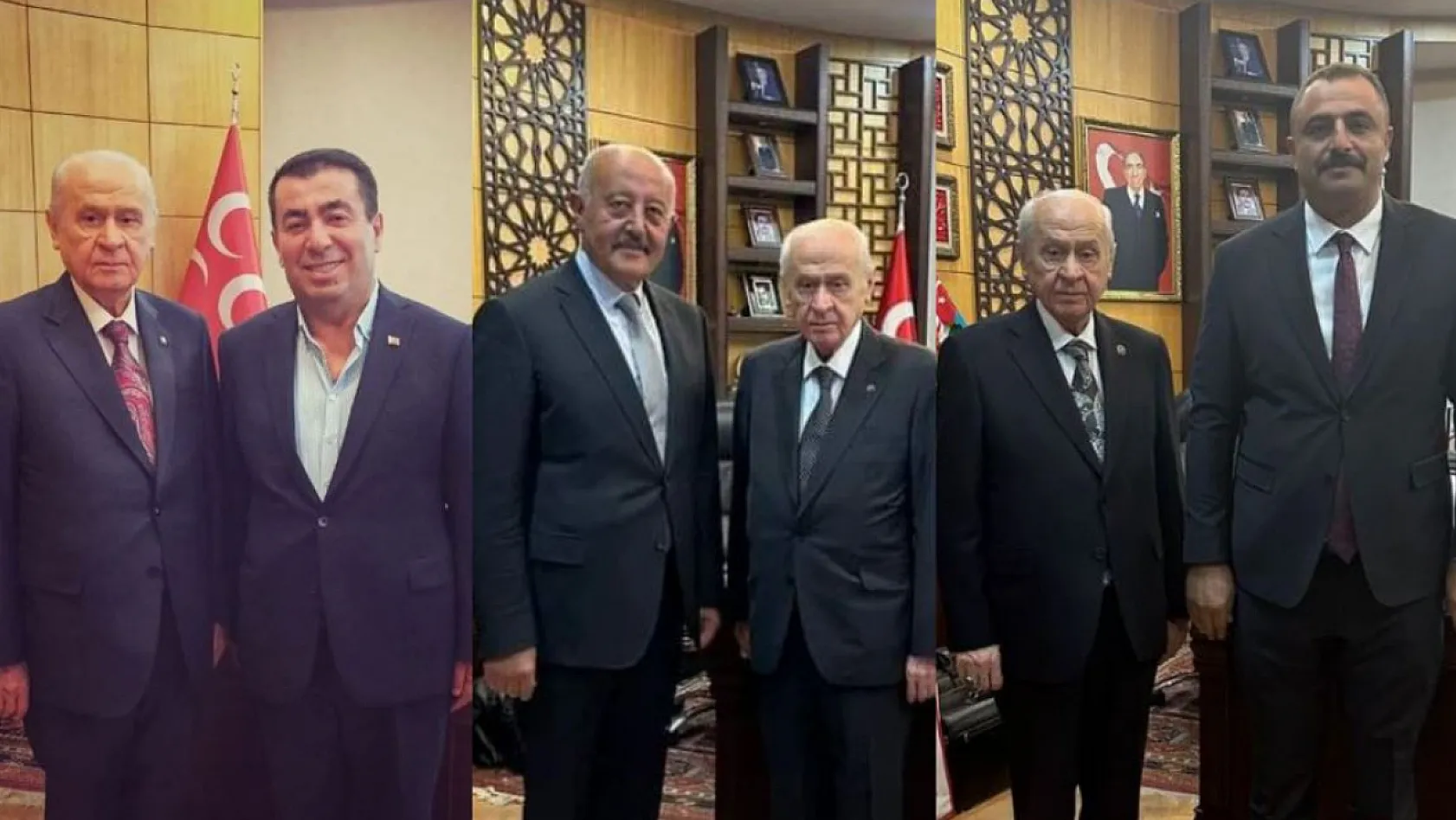 Kayseri'de MHP'li başkanlar mazbatalarını aldı