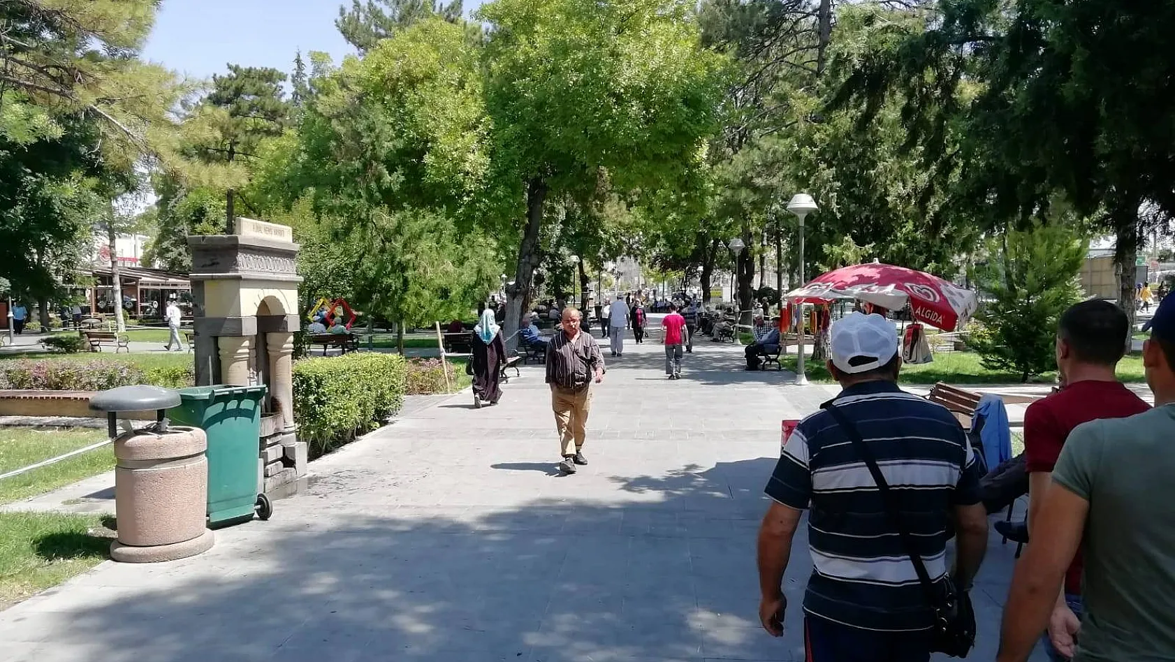 Kayseri'de son 19 yılın en sıcak günleri