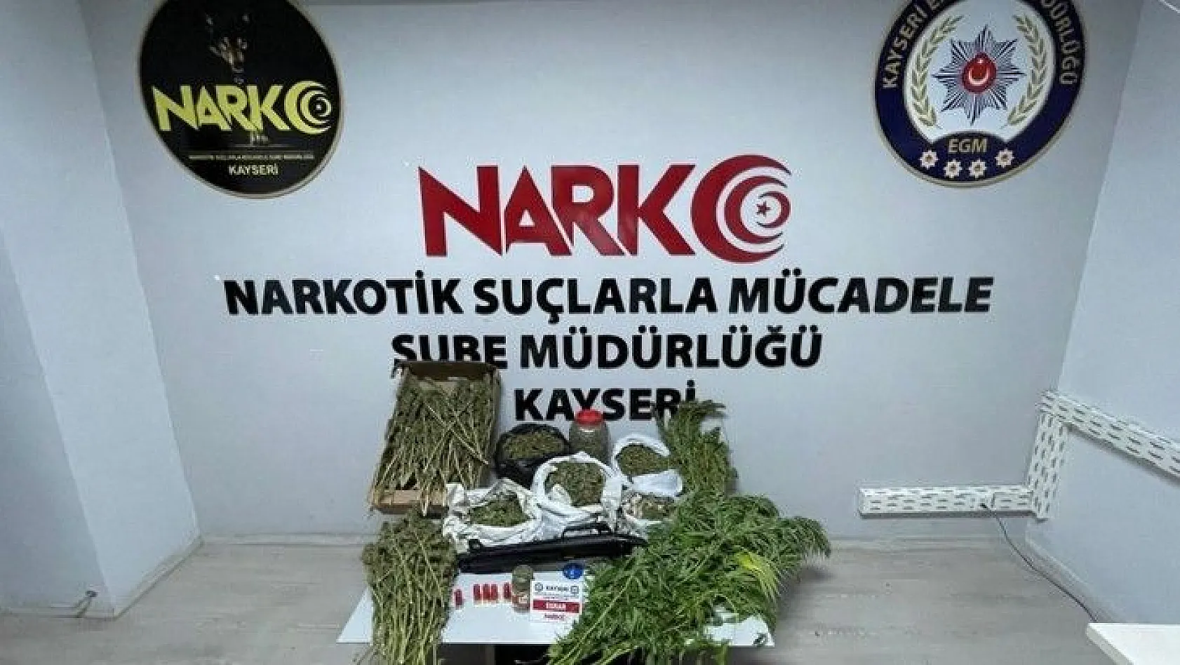 Kayseri'de uyuşturucu operasyonu! Gözaltı var...
