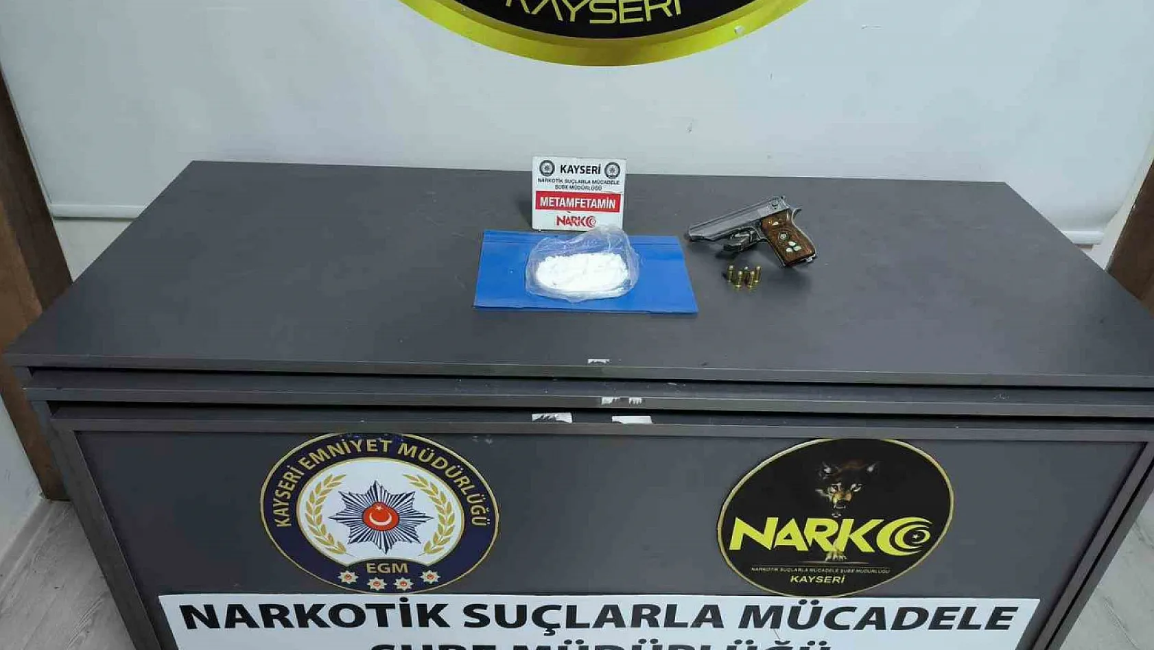 Kayseri'de uyuşturucu operasyonu: 3 gözaltı