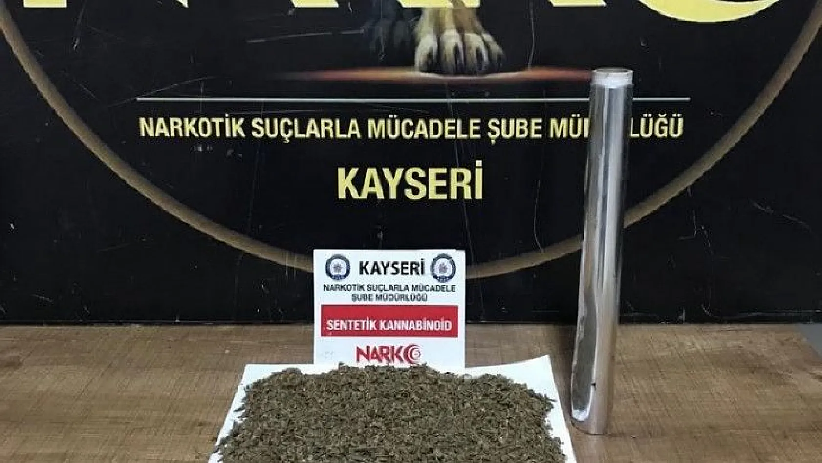 Kayseri'de uyuşturucu taciri 3 şahıs yakalandı