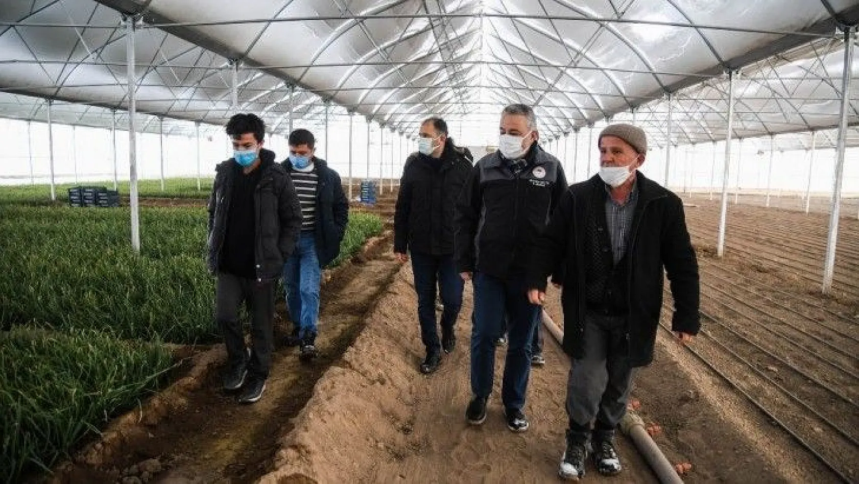 Kayseri'de yeni nesil seralarla üreticiler karlı yatırımlar yapıyor