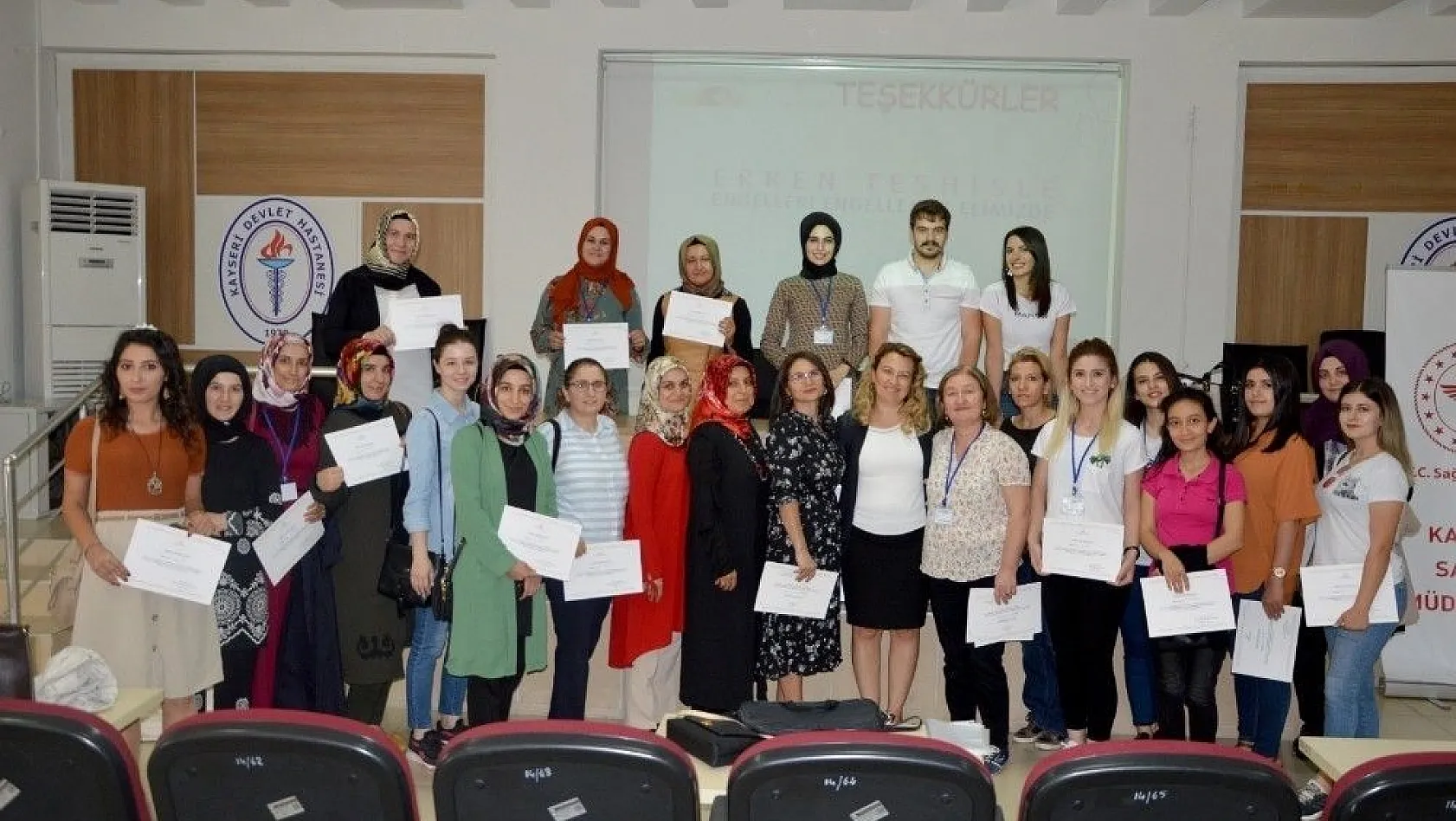 Kayseri'de 'Yenidoğan İşitme Tarama Uygulayıcı Eğitimi'
