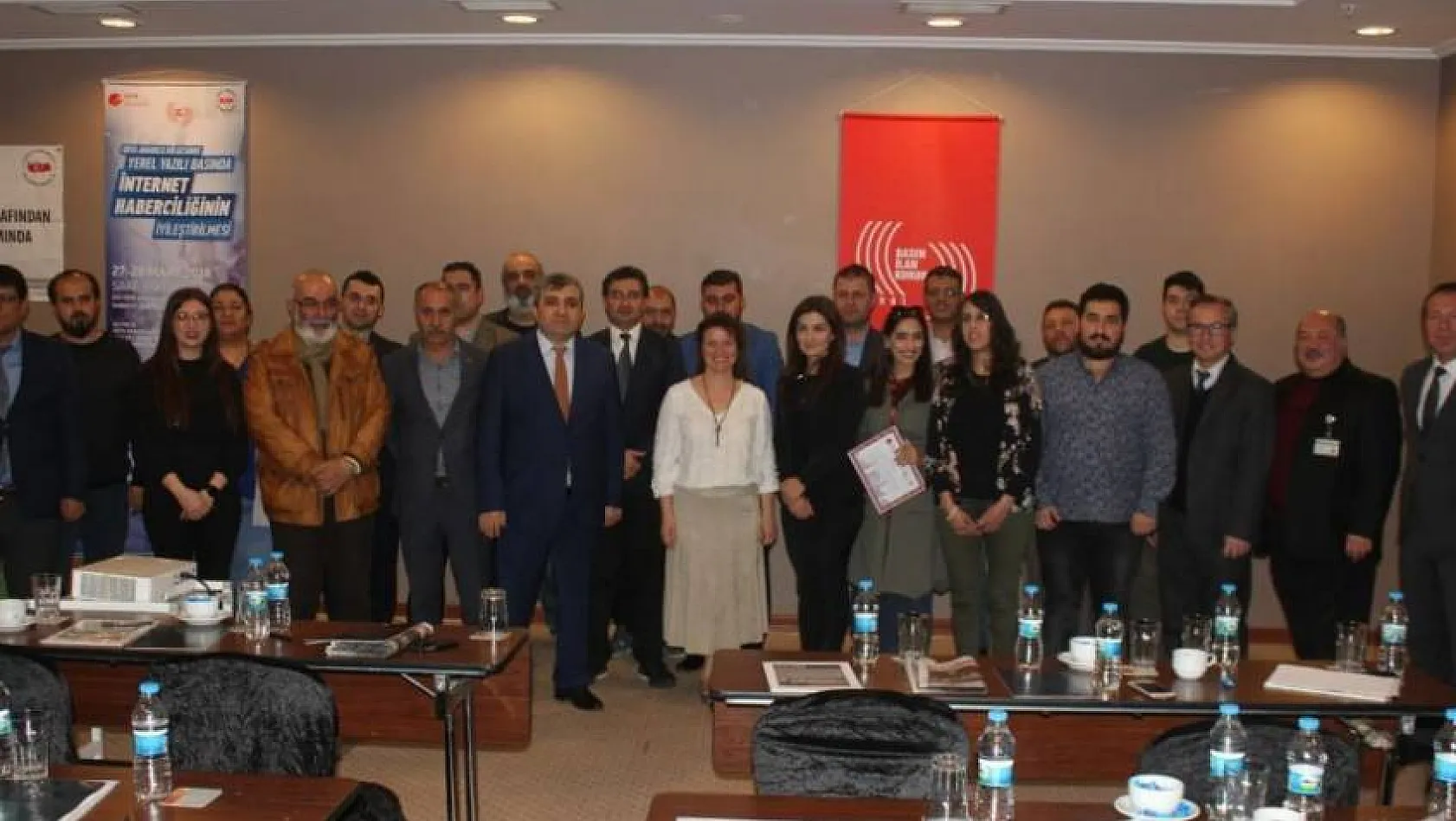 Kayseri'de 'Yerel Basında İnternet Haberciliğinin İyileştirilmesi Projesi' semineri sona erdi