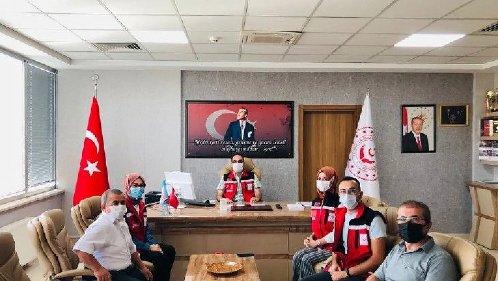 Kayseri'den Manavgat'a psiko-sosyal destek