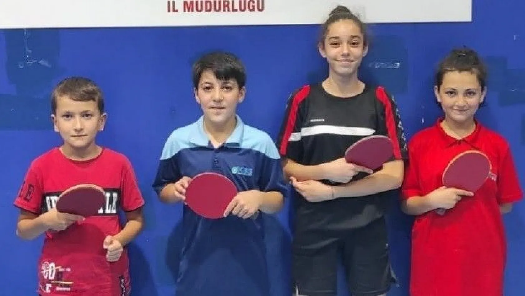 Kayseri'den Masa Tenisi Milli takım kampına 4 sporcu