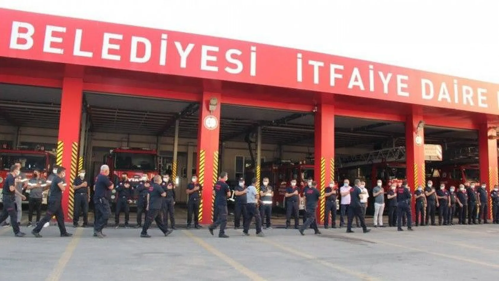 Kayseri'den Marmaris'e 5 araç 15 personel ile destek