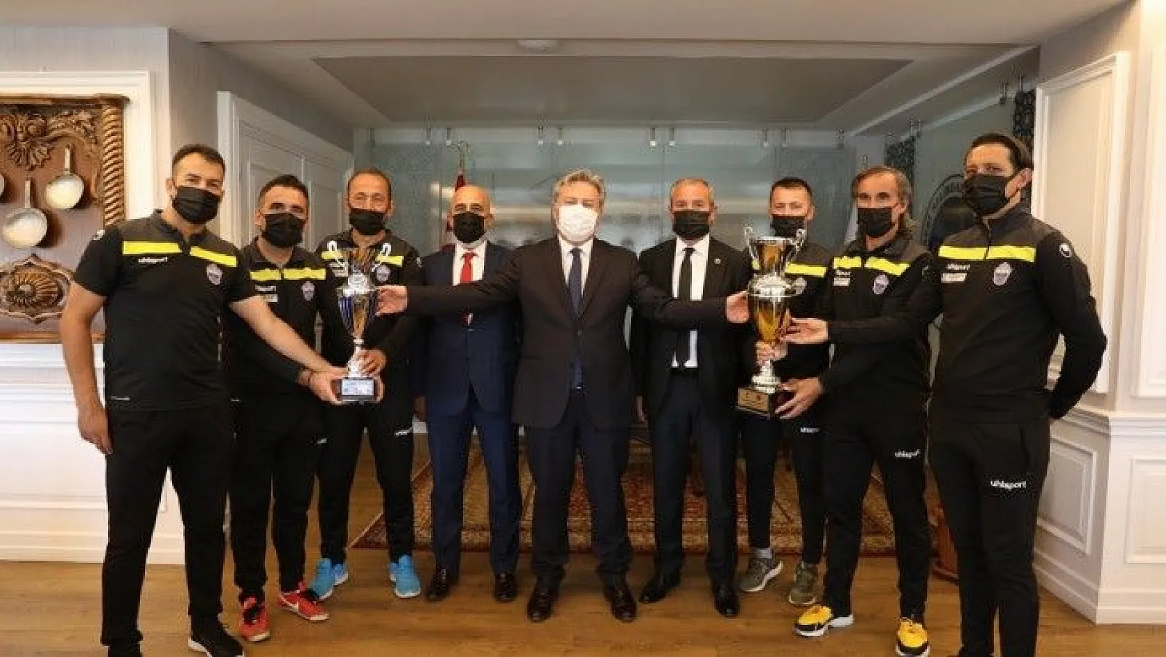 Kayseri Masterler Spor Kulübü'nden Başkan Palancıoğlu'na ziyaret