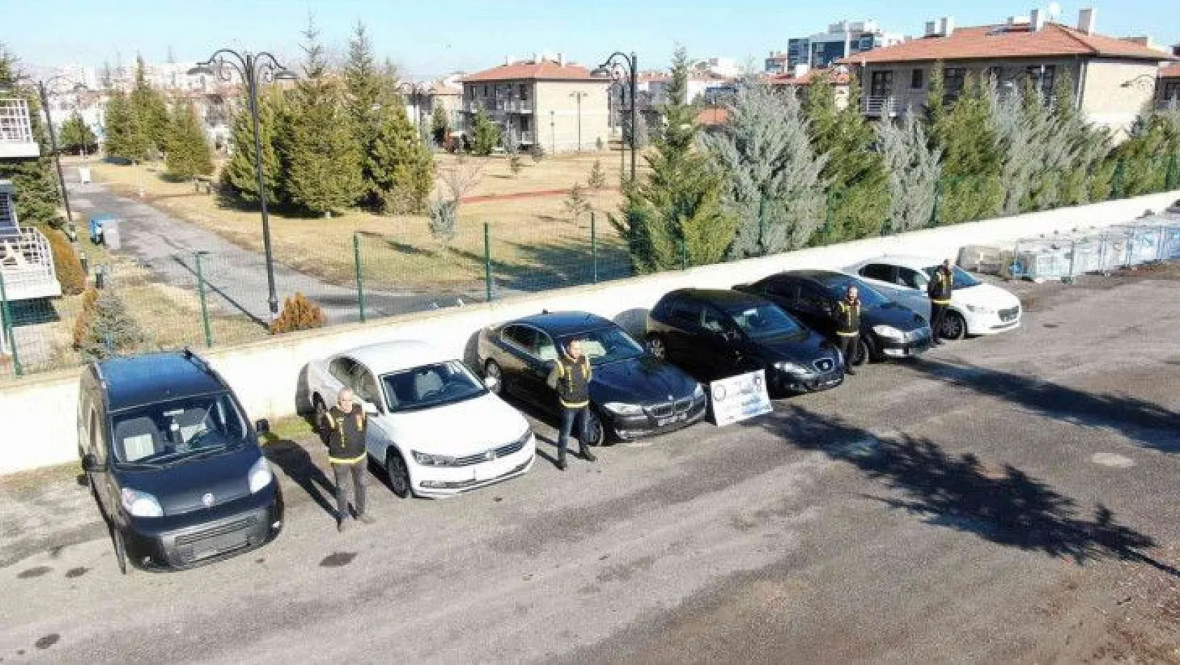 Kayseri'de milyonluk change otomobil operasyonu