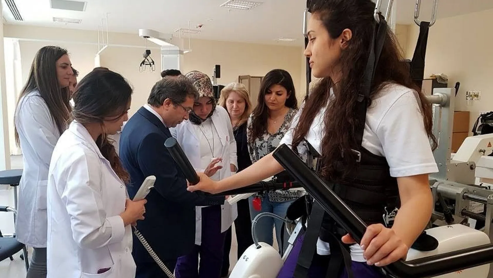 Kayseri Şehir Hastanesinde İlk Mesai Fizik Tedavi ve Rehabilitasyon Hastanesi ile Başladı
