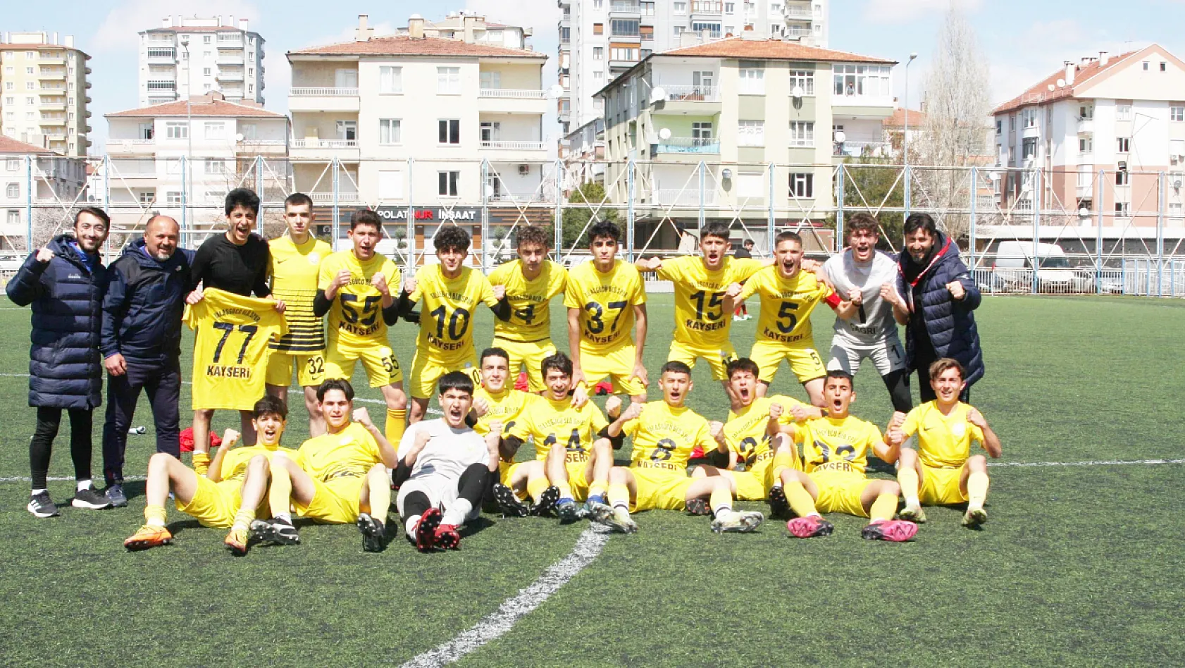 Talasgücü Belediyespor Kocasinan Şimşekspor'u 4-0 yendi