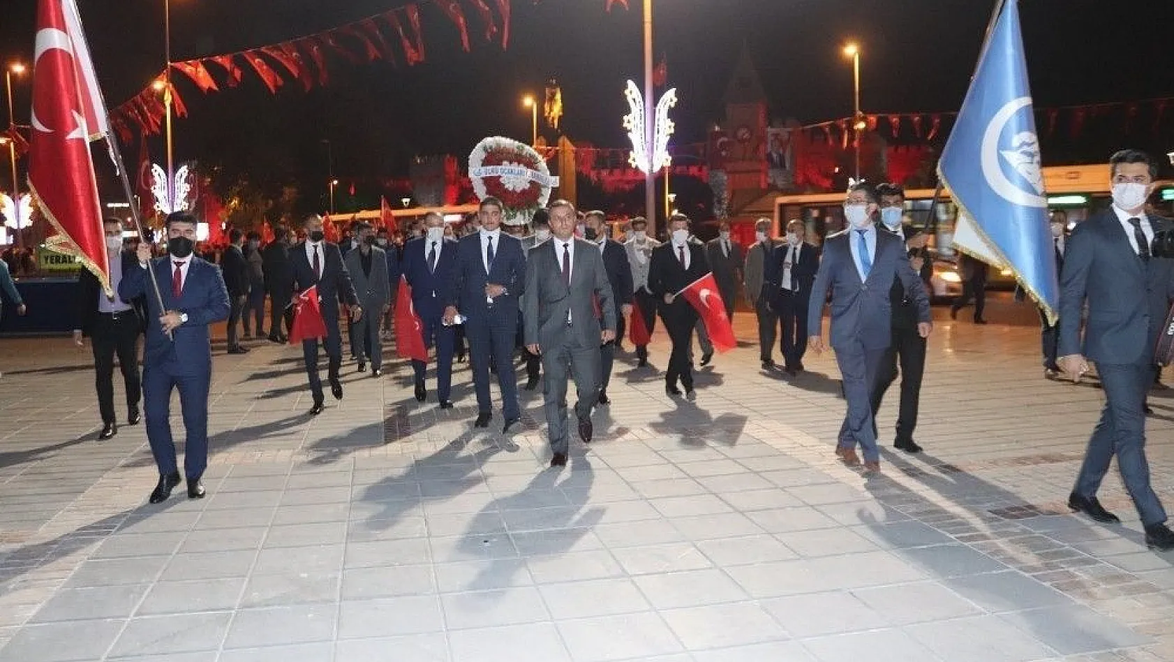 Kayseri Ülkü Ocakları'ndan 29 Ekim Cumhuriyet Bayramı yürüyüşü