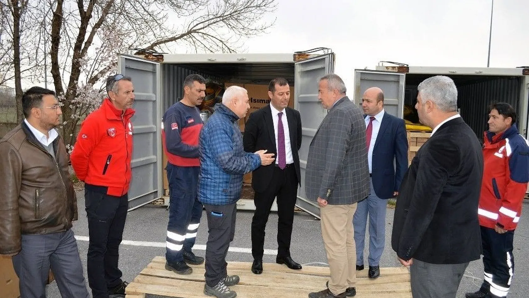 Kayseri'ye Tahsis Edilen Personel Barınma Çadırları Acil Durumlar İçin Hazır