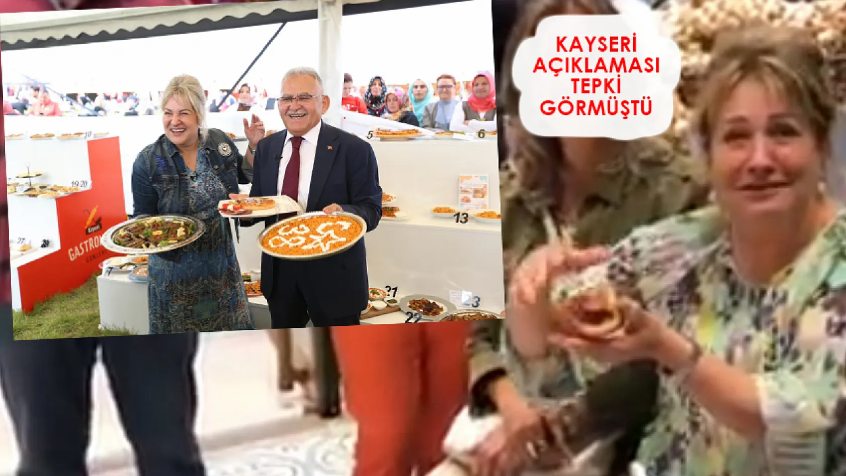 Kayseri'yi kızdıran isim Büyükşehir'in Gastronomi Günleri'nde sahne aldı!