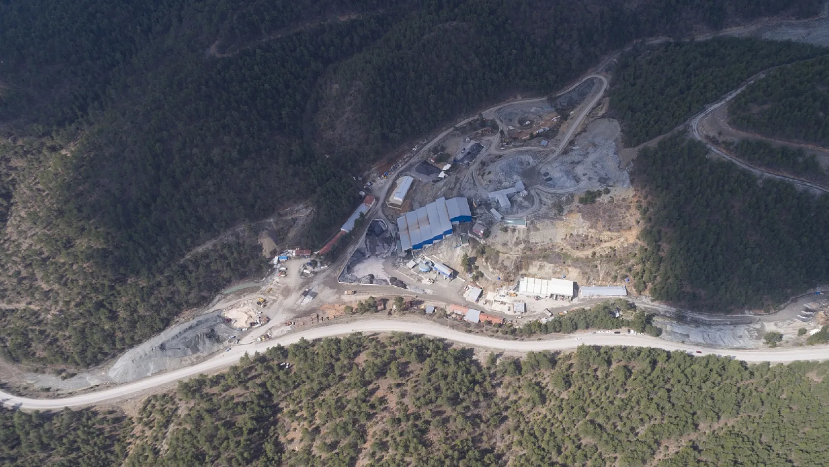 Kayserili madencinin, Türkmen Dağı'ndaki altın madeni tesisinde inşaat başlıyor
