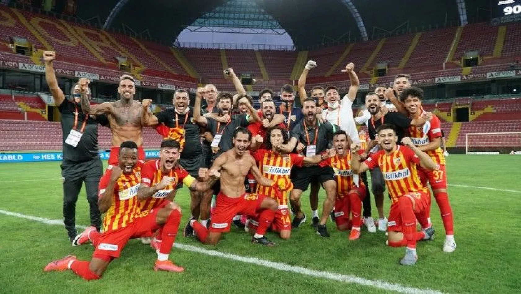 Kayserispor 26. kez Süper Lig'de