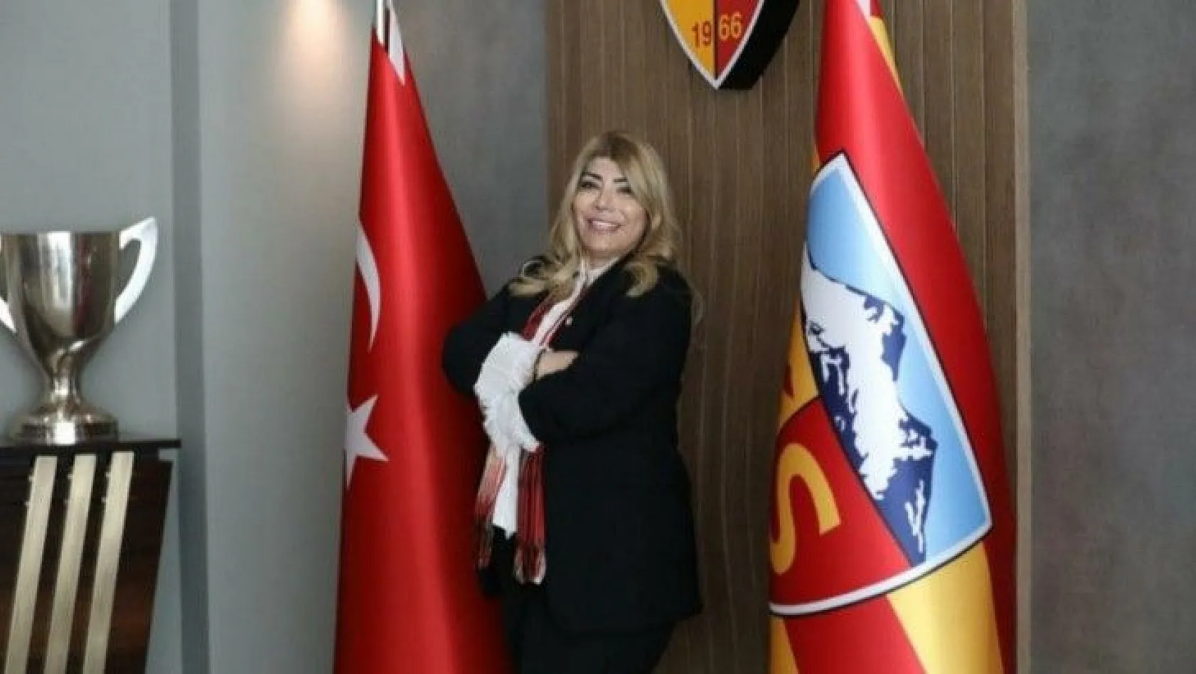 Kayserispor Başkanı Berna Gözbaşı: 'Yolumuza devam ediyoruz'