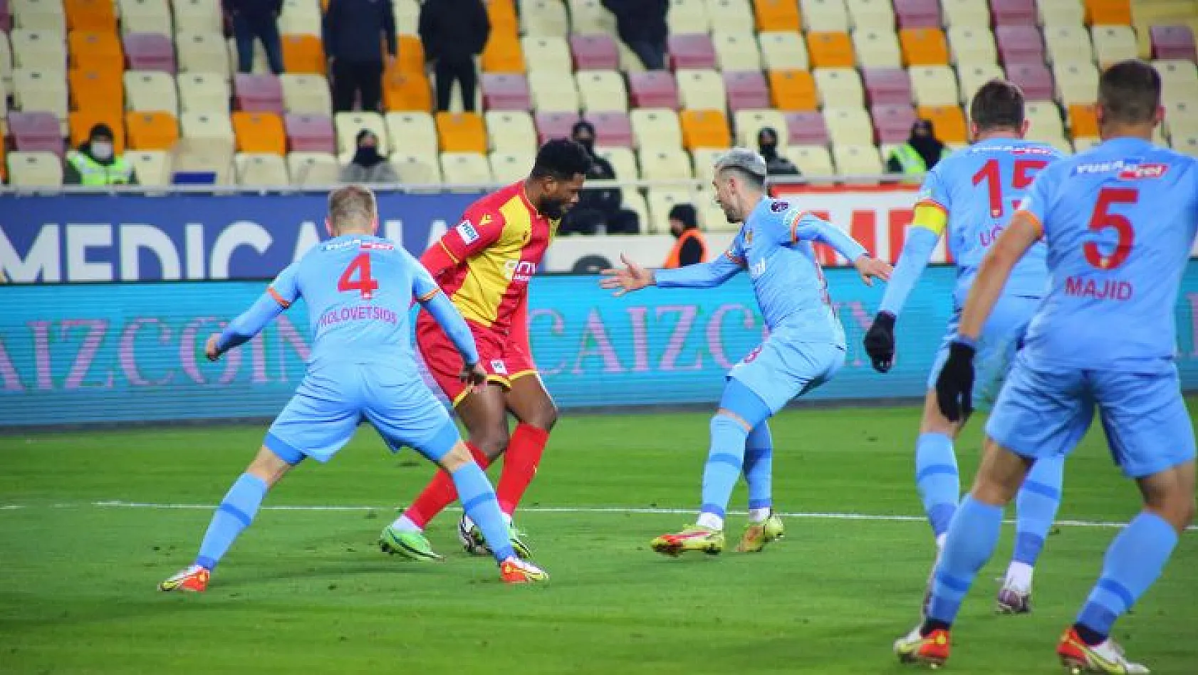 Kayserispor'da 10 farklı ülkeden futbolcu oynadı