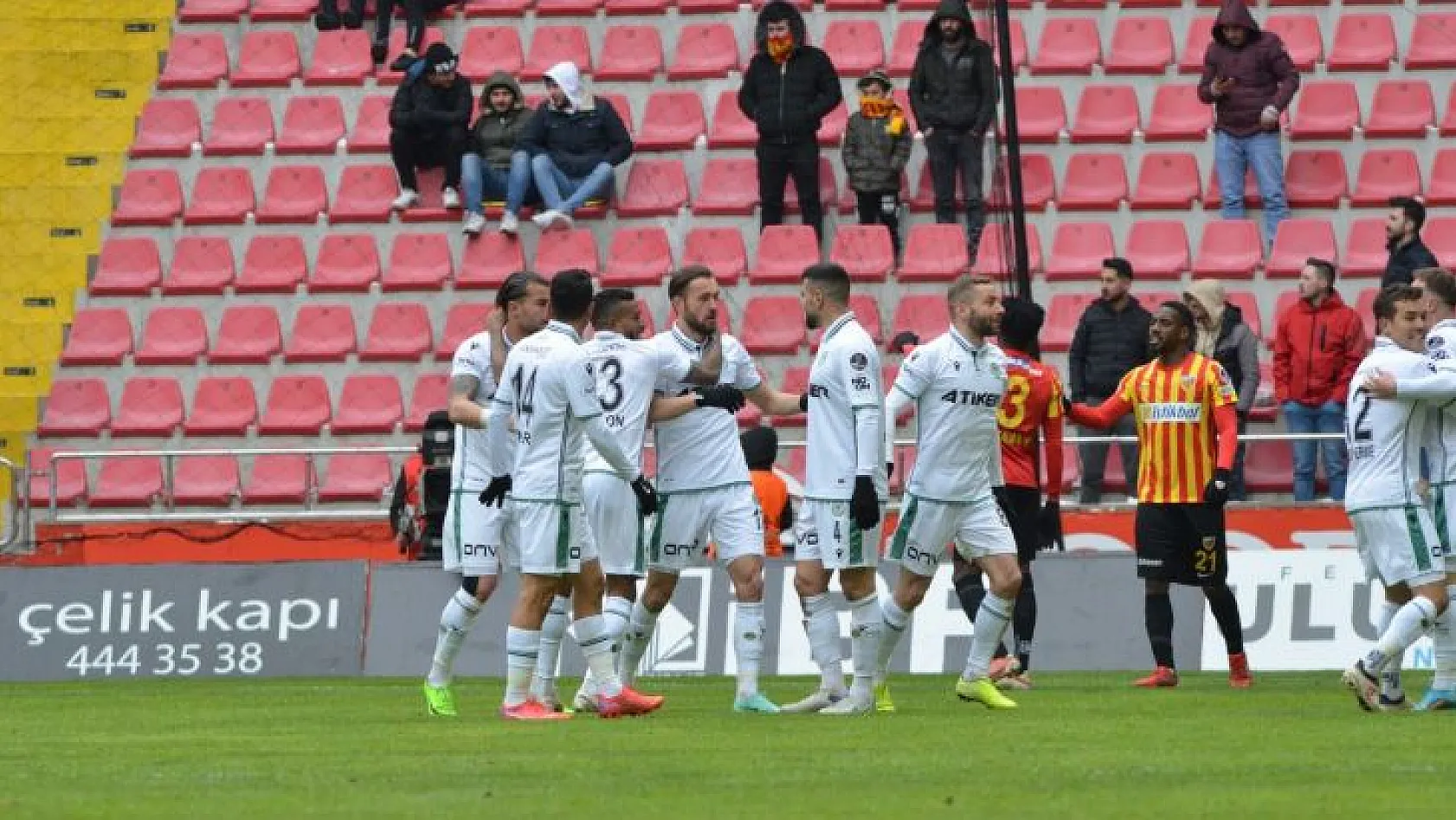 Kayserispor'da hasret 4 maça çıktı