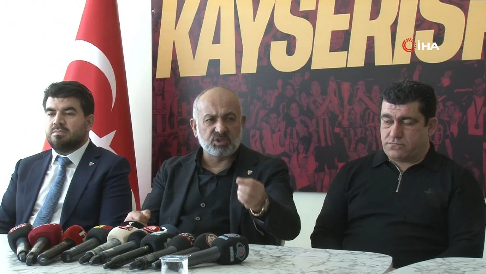 Kayserispor'dan Beşiktaş Başkanı Çebi'ye sert yanıt: Kayserispor Kulübü de camiası da büyüktür