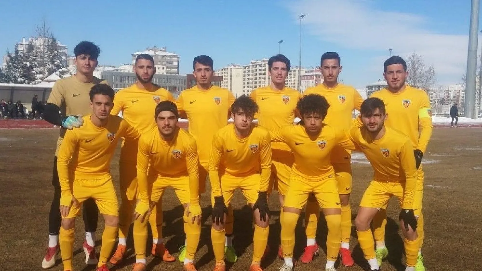Kayserispor U19 takımı 28 puan topladı