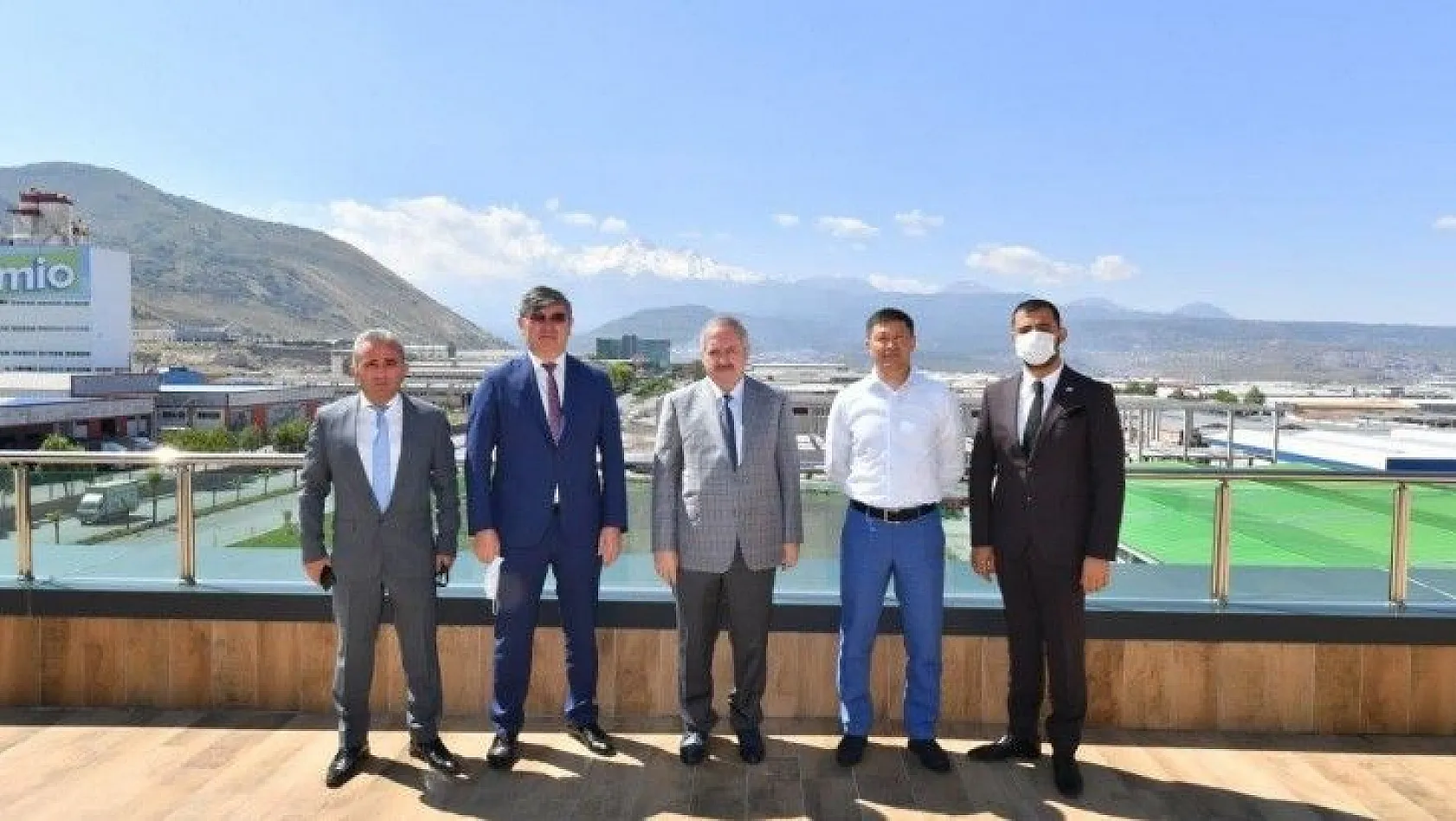 Kazakistan heyetinden Kayseri OSB'ye ziyaret