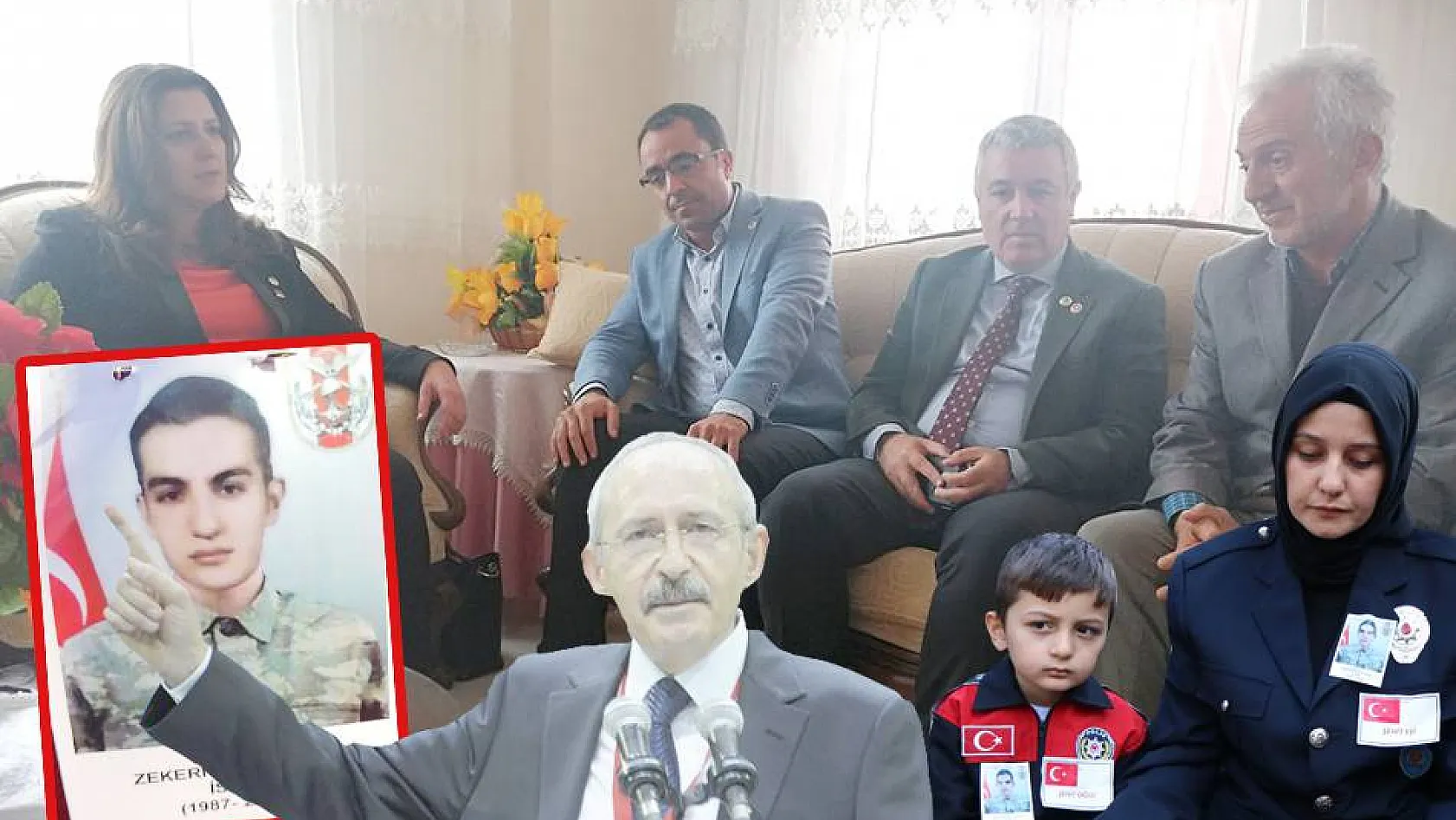 Kılıçdaroğlu, KHK mağduru şehidin ailesi ile görüştü