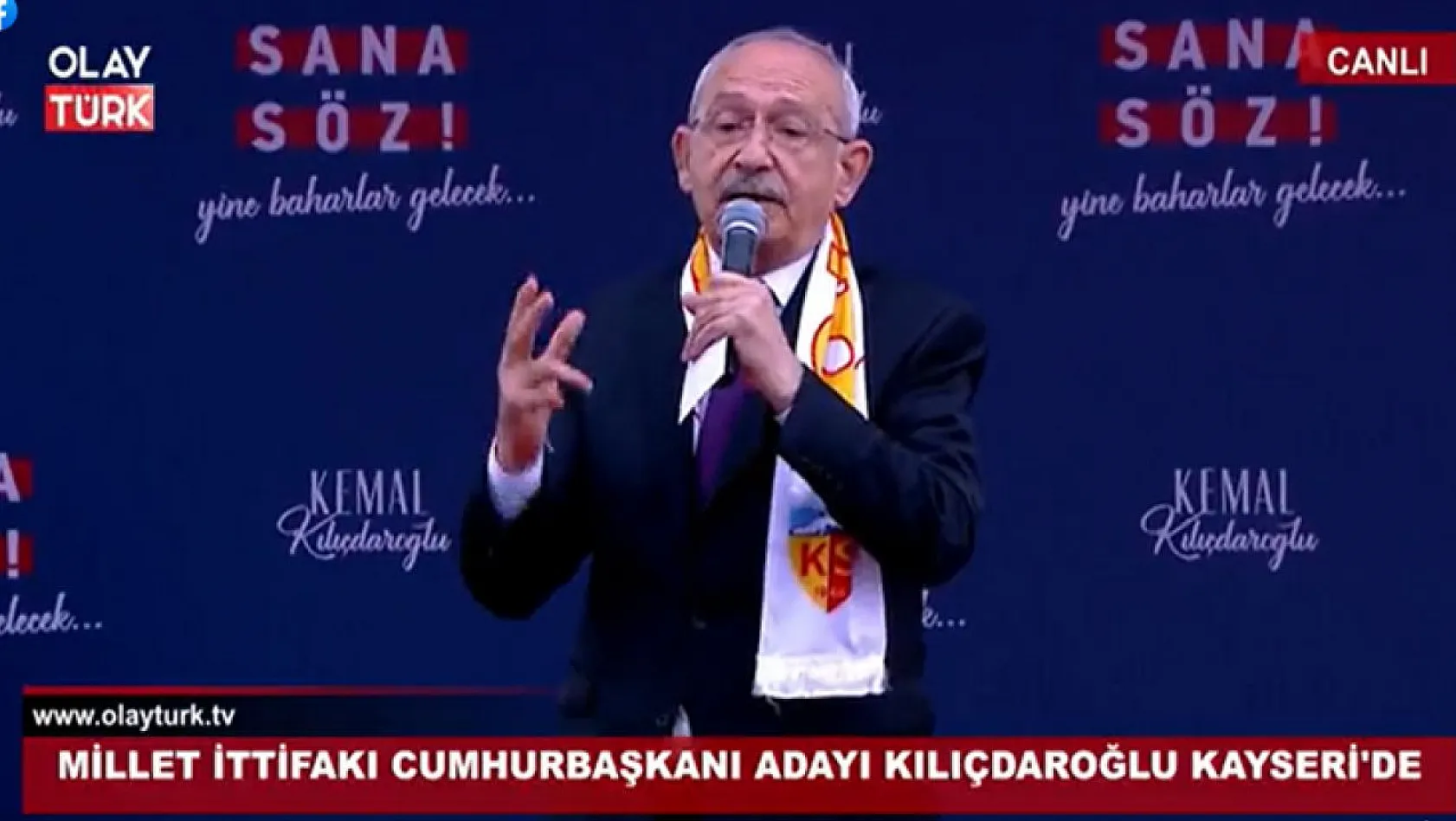Kılıçdaroğlu: O hızlı tren buraya gelecek