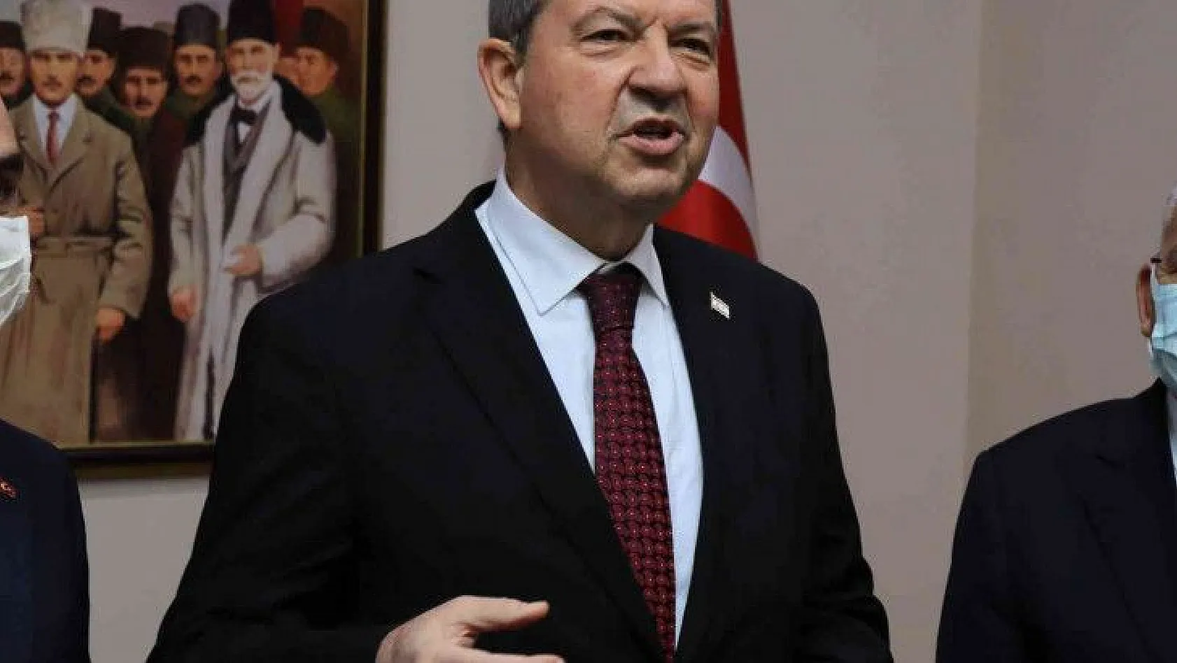 KKTC Cumhurbaşkanı Kayseri'de konuştu...