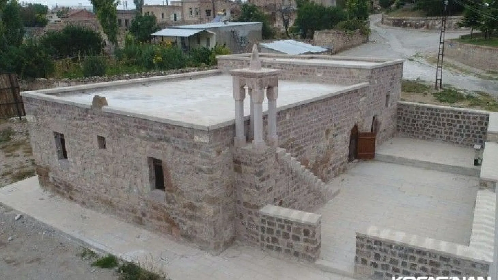 Kocasinan Belediyesi 8 asırlık camiyi restore etti