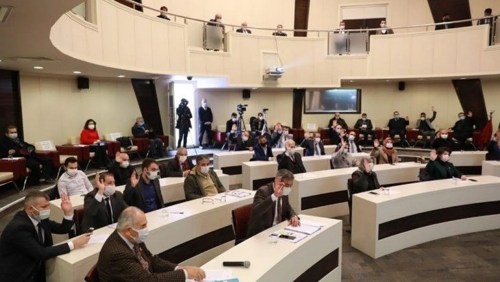 Kocasinan Belediyesi, yılın ilk meclis toplantısını gerçekleştirdi