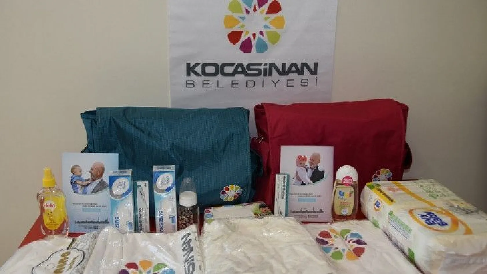 Kocasinan'da 1 yılda 3 bin 184 aileye 'hoş geldin bebek' hediyesi
