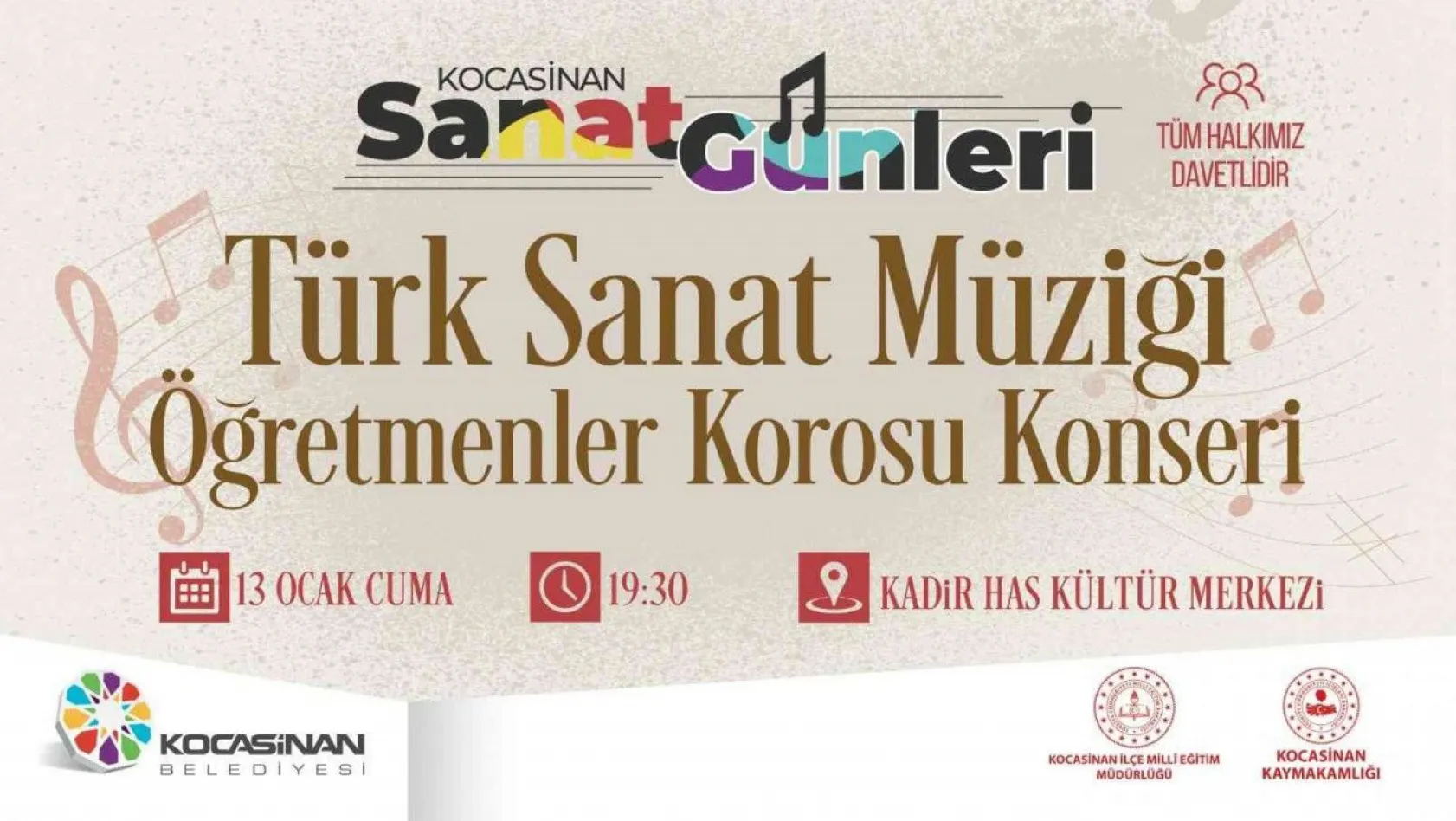 Kocasinan'da Türk Sanat Müziği Gecesi