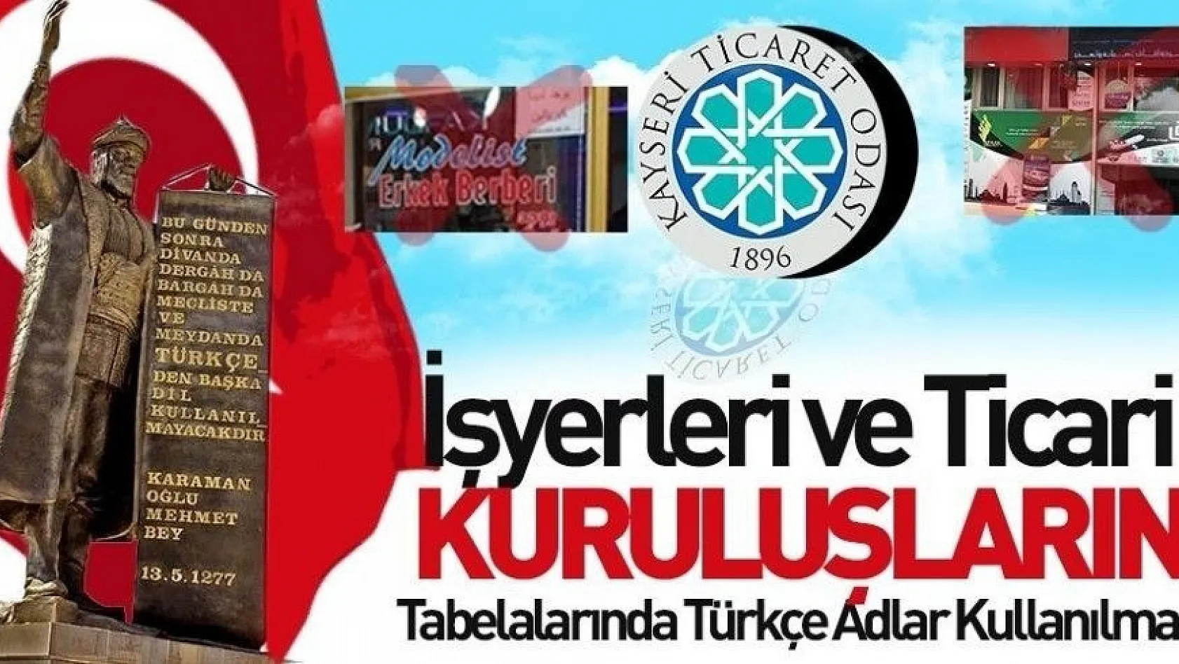 Gülsoy: İşyerleri ve ticari kuruluşların tabelalarında Türkçe adlar kullanılmalı