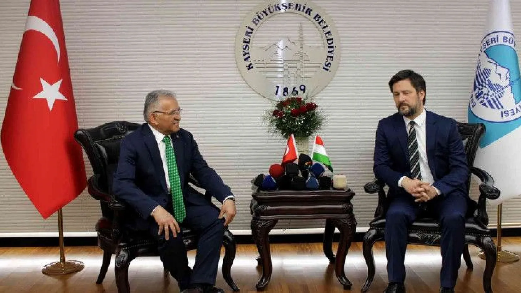 Macaristan'ın Ankara Büyükelçisi Matis'ten Kayseri ziyareti!