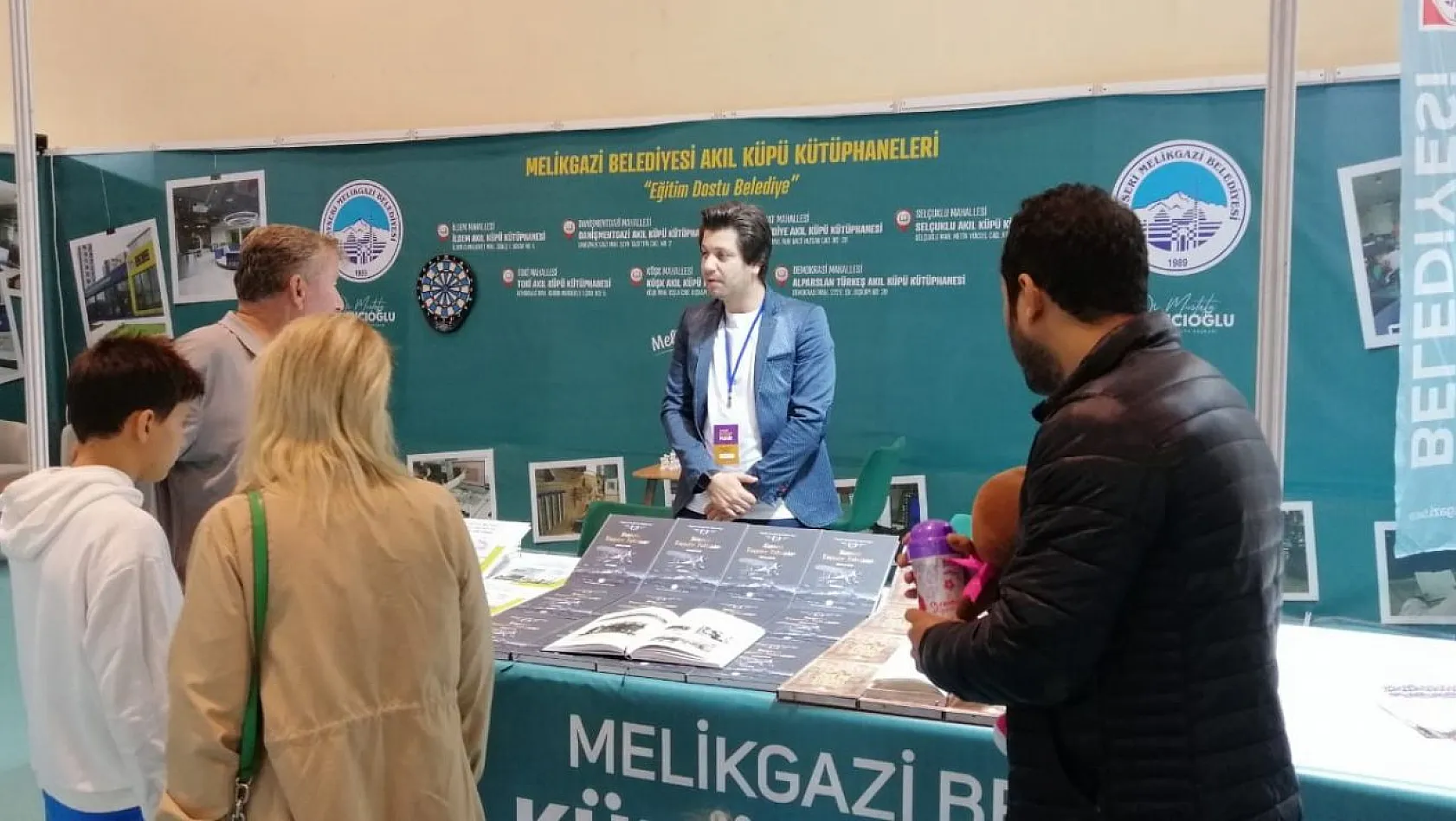 Melikgazi Belediyesi, kültür yayınları ile kitap fuarında