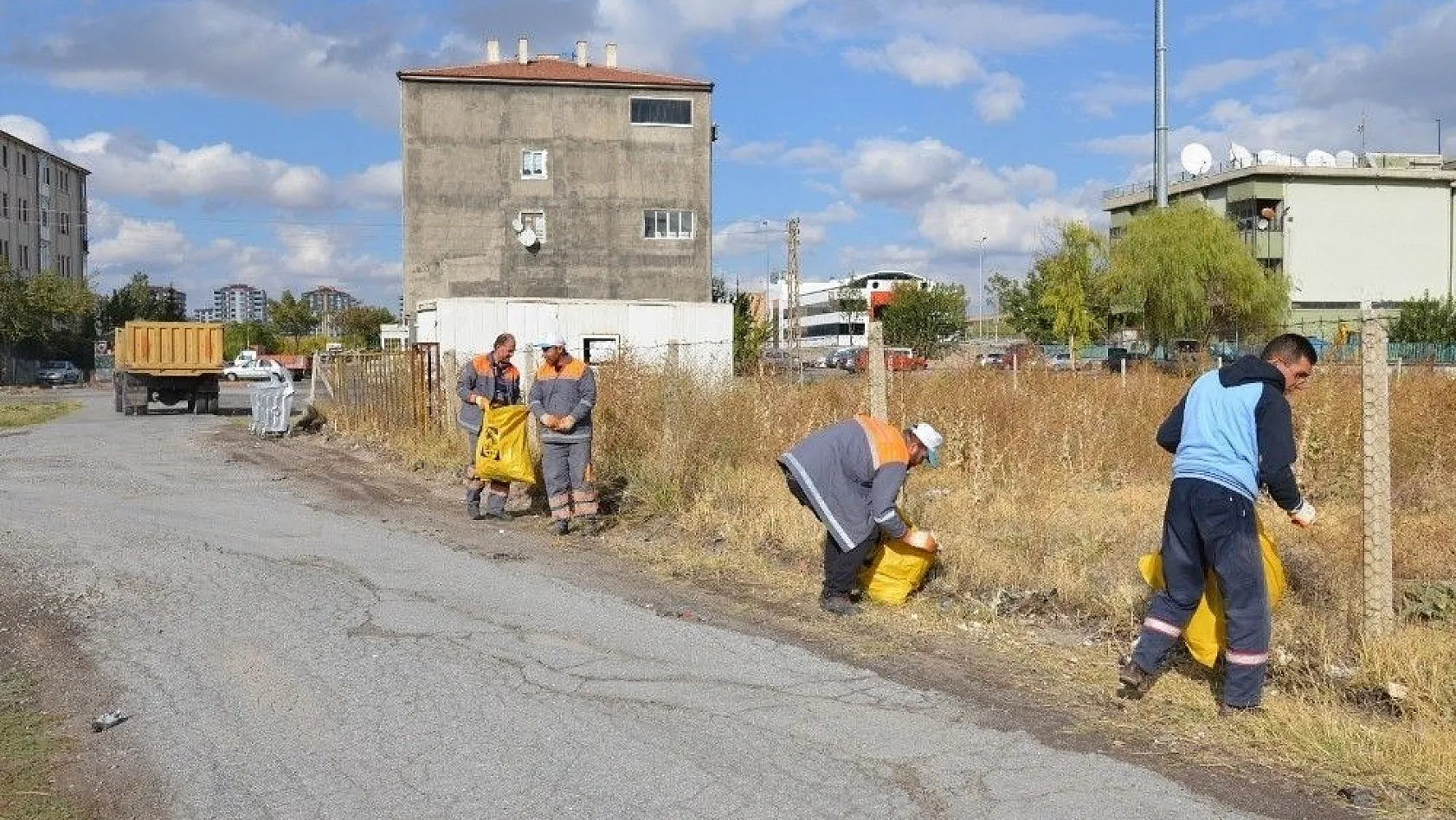 Melikgazi Belediyesinde son bahar temizliği başladı