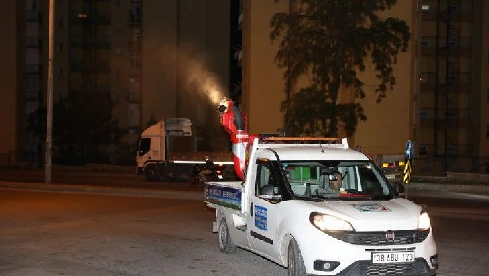 Palancıoğlu: Melikgazi'den haftanın 7 günü ilaçlama yapılıyor