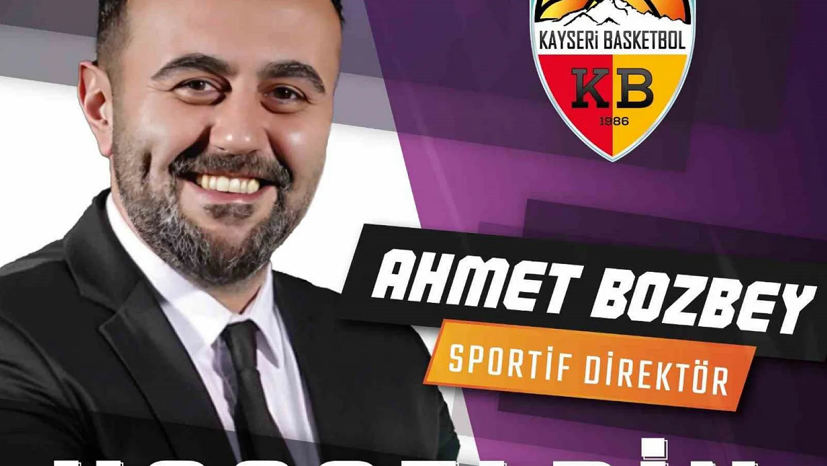 Melikgazi Kayseri'nin sportif direktörü Bozbey oldu