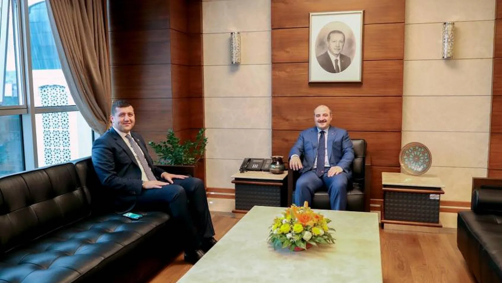 MHP Milletvekili Ersoy'dan, Bakan Varank'a teşvik ziyareti