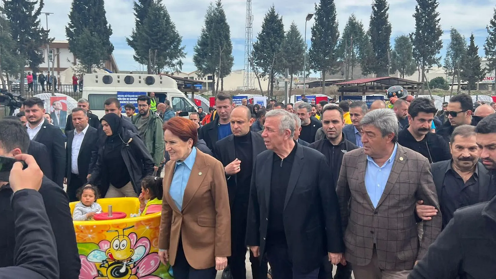 Milletvekili Ataş, Kahramanmaraş'ta, Akşener'e eşlik etti!
