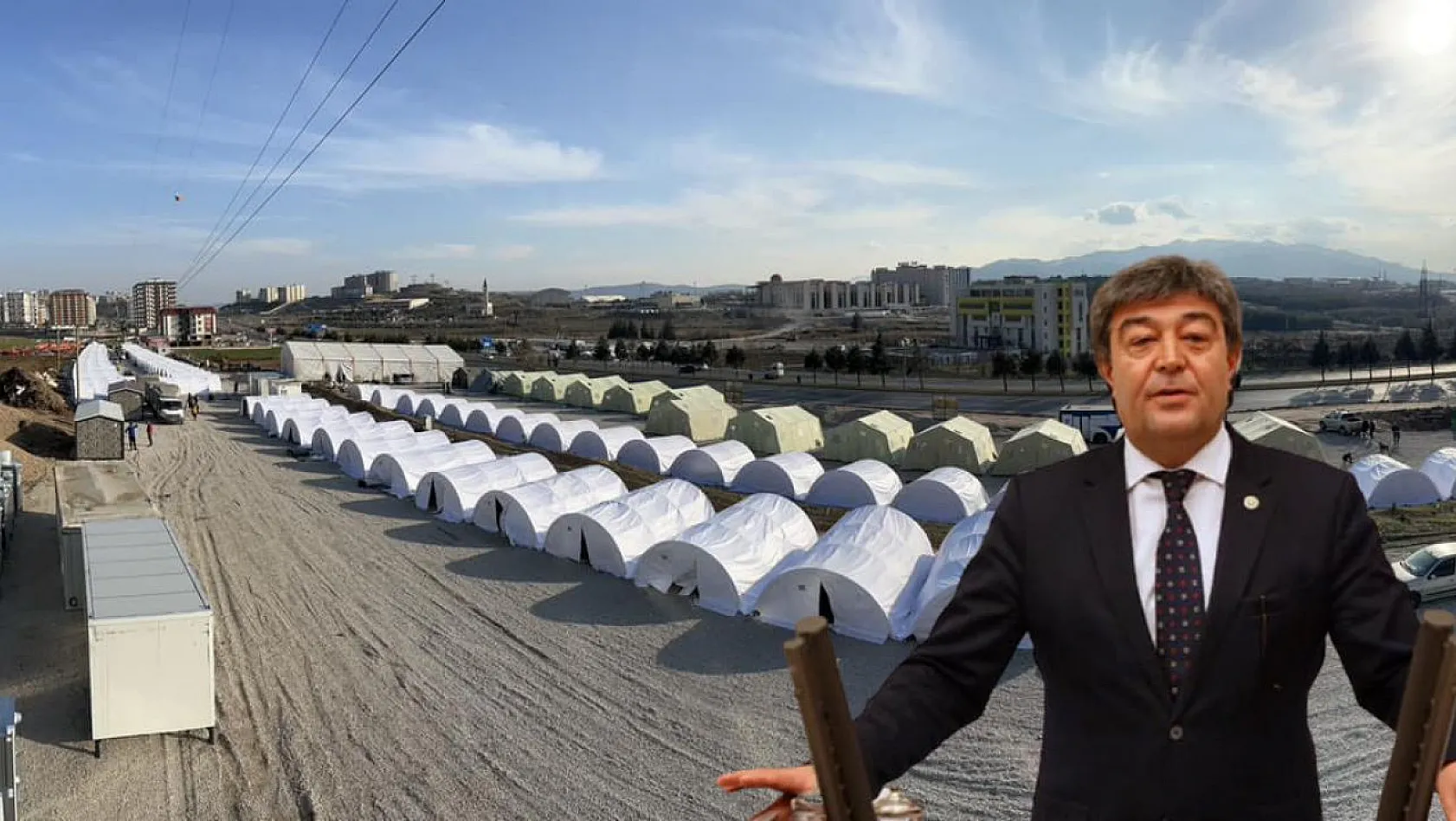 Milletvekili Ataş, koordinasyonuyla depremzedeler için çadır ve konteyner kent kuruldu!