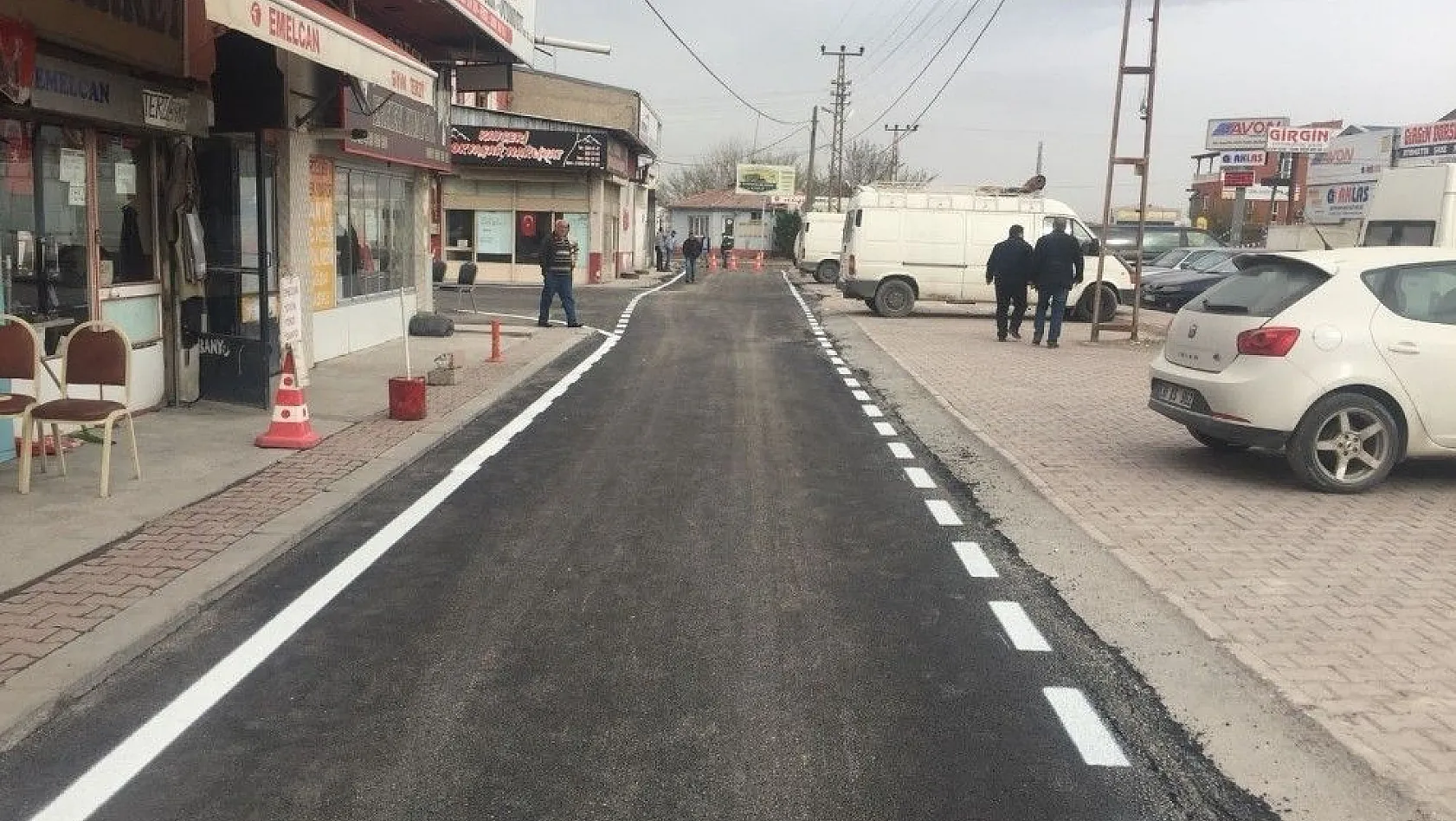 Nakliyeciler Sitesinde yol düzenleme ve asfalt çalışmaları başladı

