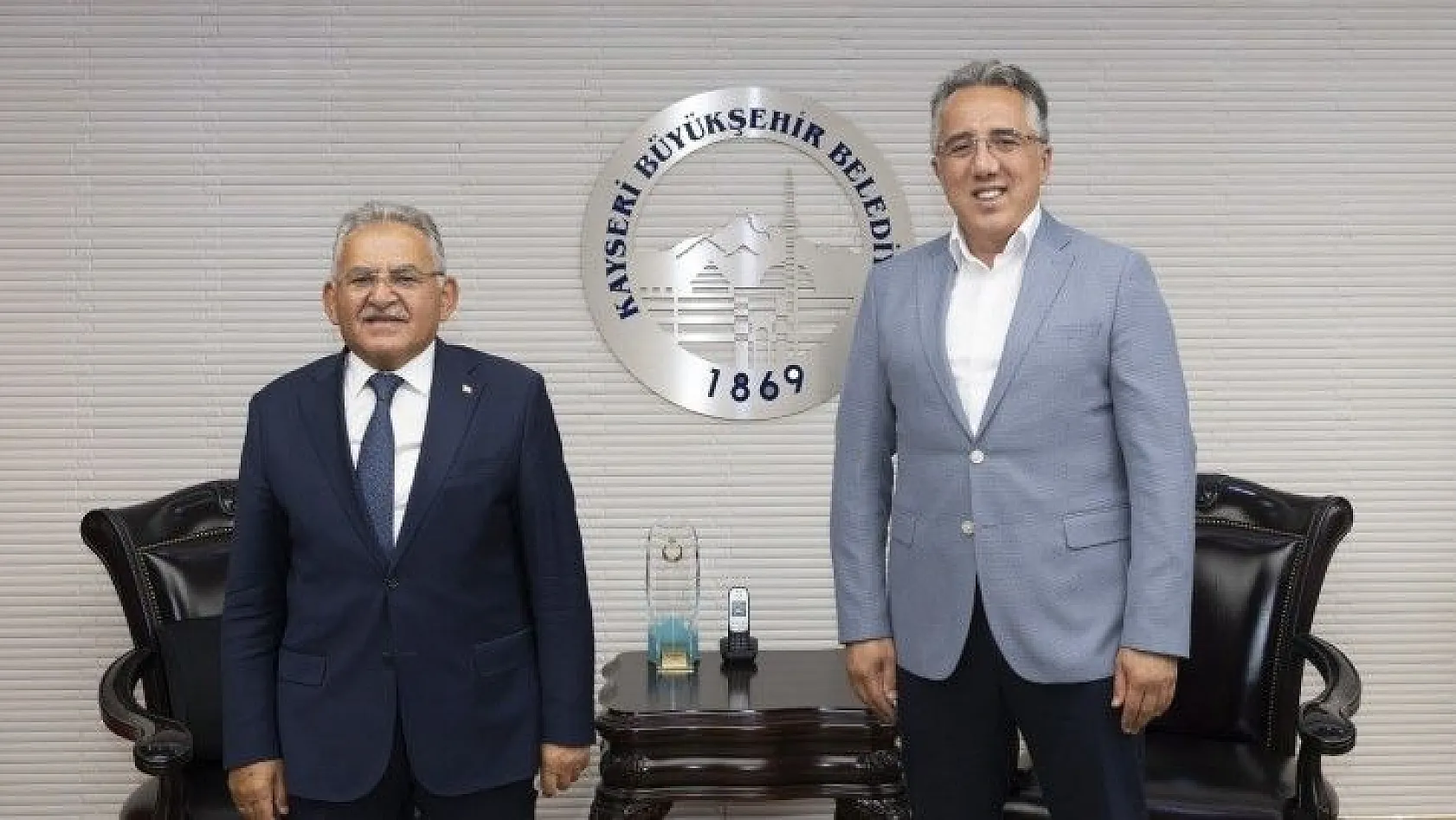 Nevşehir Belediye Başkanı Savran'dan, Büyükkılıç'a ziyaret