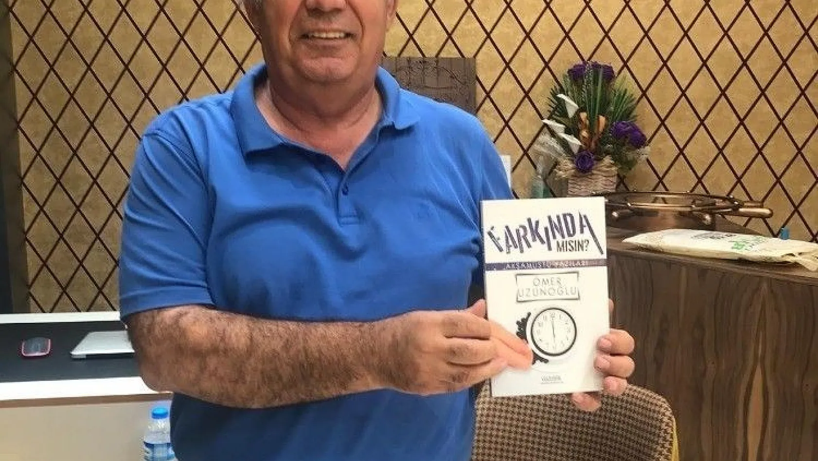Ömer Uzunoğlu'nun ilk kitabı yayınlandı