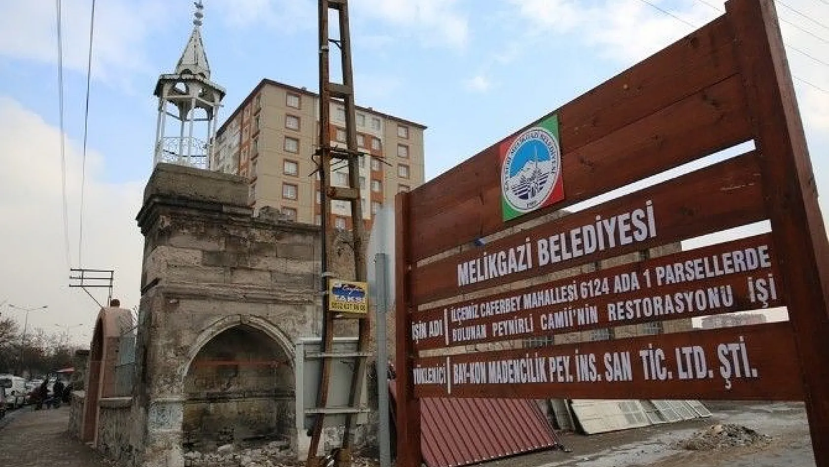 Osmanlı Dönemi kültür mirası Melikgazi Belediyesi'ne emanet