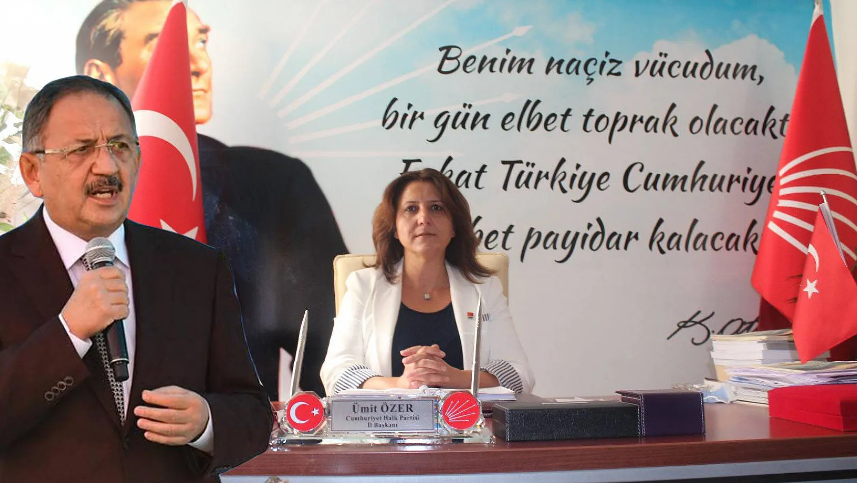 'Özhaseki masal anlatıyor' diyen CHP İl Başkanı Özer:  Kabinede koltuk kapmak için çırpınıyor!