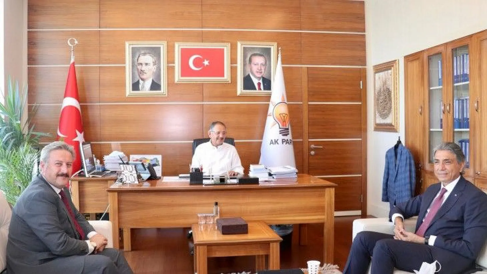Palancıoğlu, Özhaseki'yle Ankara'da buluştu: İstişare etme fırsatı bulduk!