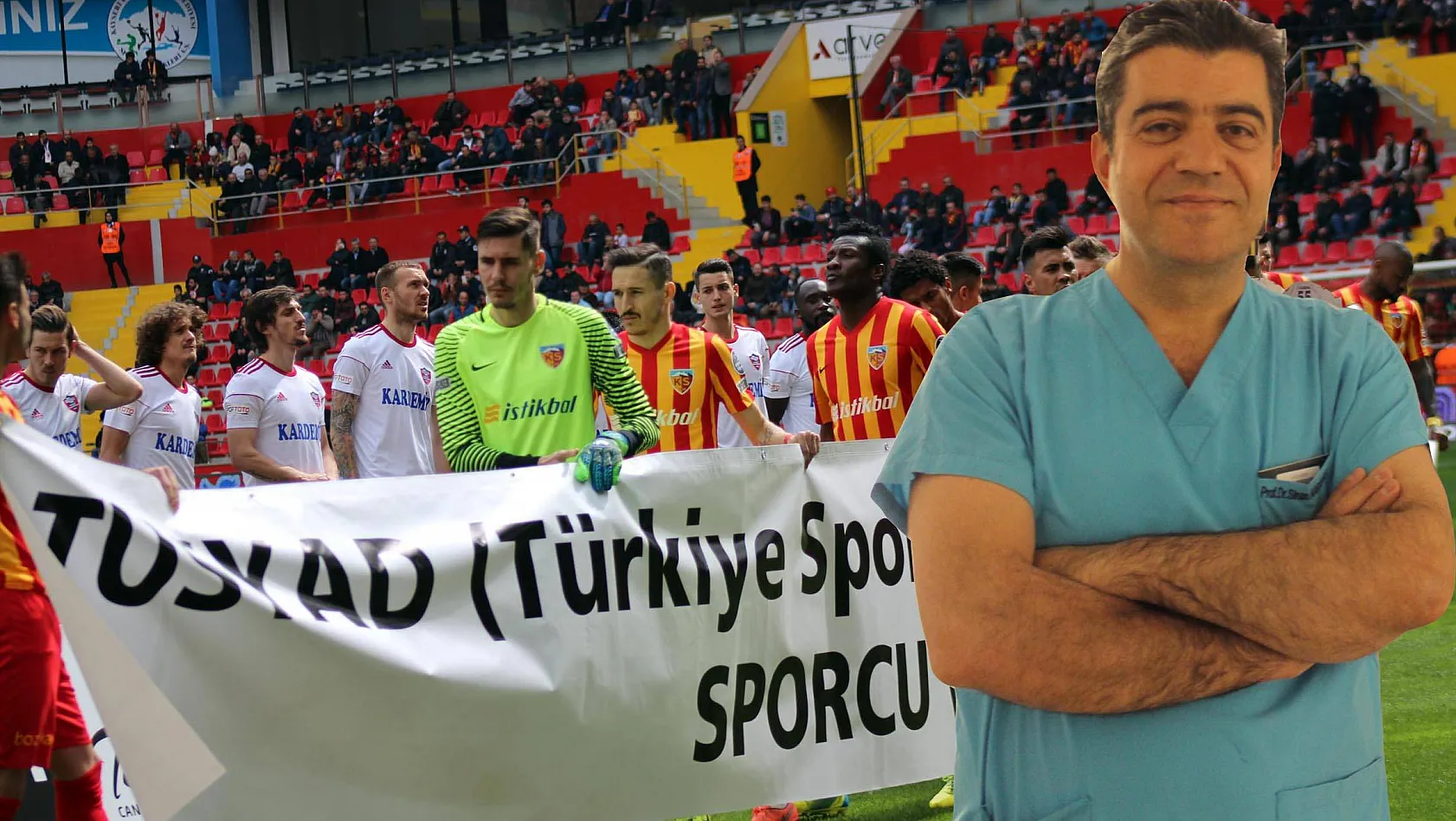 Prof. Dr. Sinan Karaoğlu: &quotTUSYAD, sporcu ve sporcu sağlığının yanında"