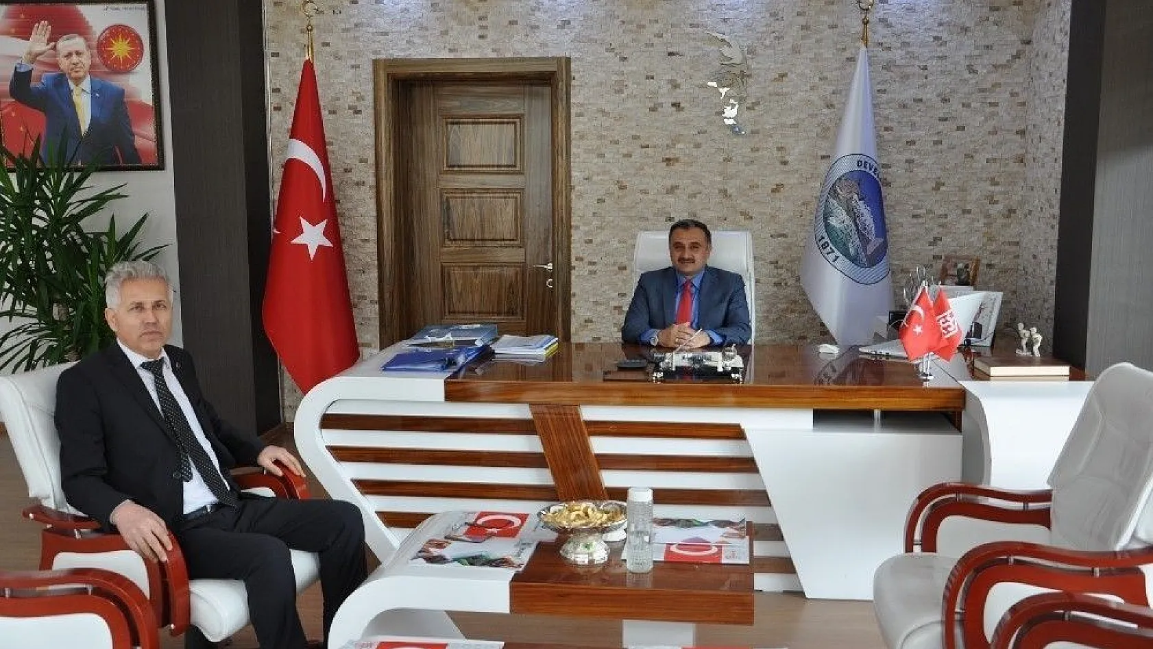 PTT Başmüdürü Türkyılmaz'dan Başkan Cabbar'a ziyaret